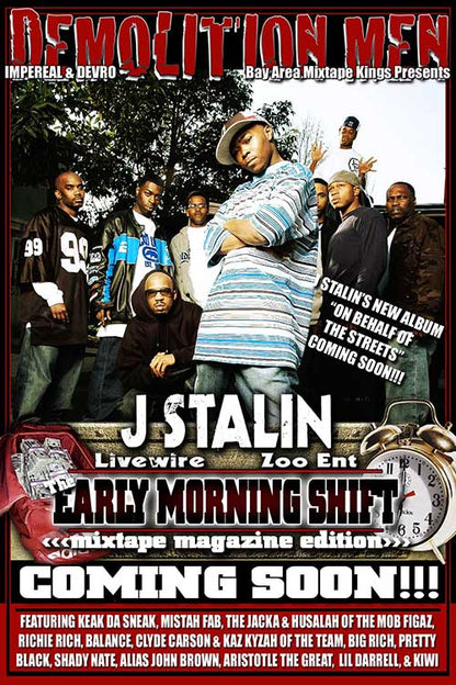 THE EARLY MORNING SHIFT VOLUME 1 - THE DEMOLITION MEN & J STALIN