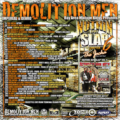 "Nuthin But Slap" Volume 6 hosted by The Jacka