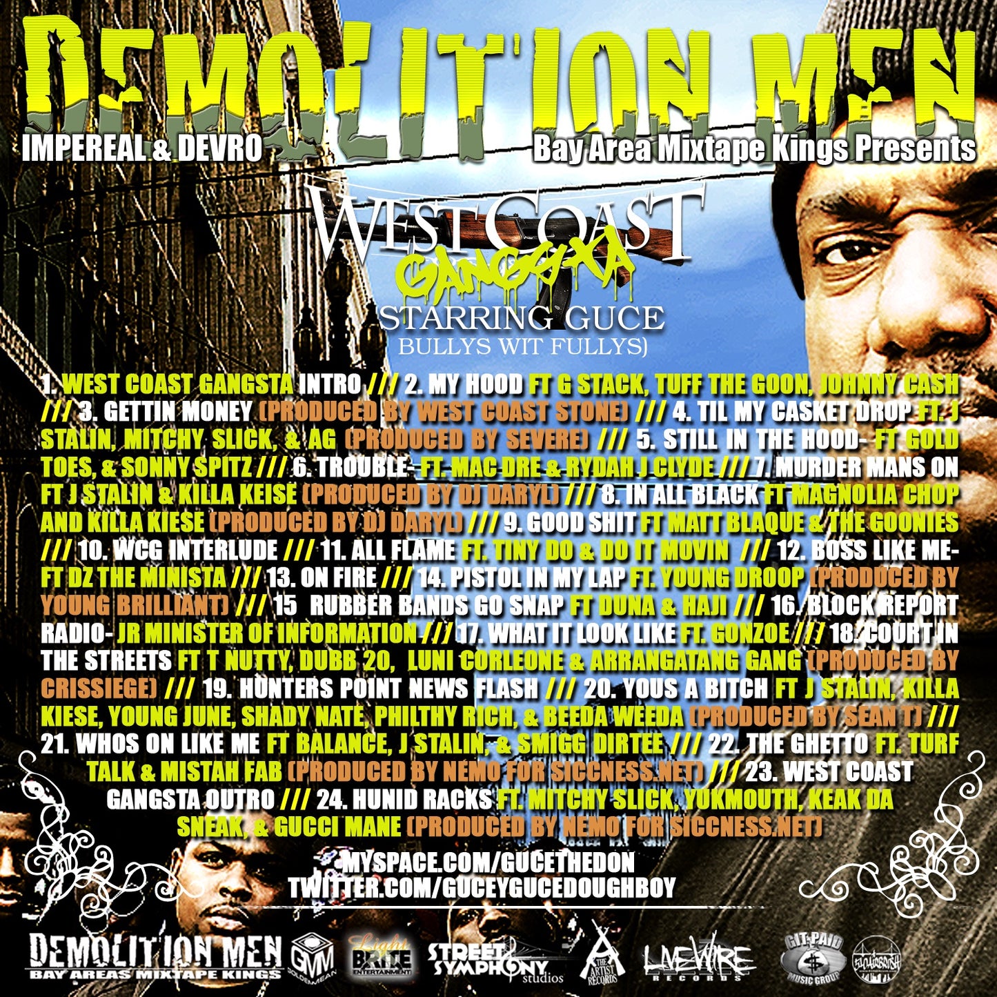 WEST COAST GANGSTA - HOSTED BY GUCE